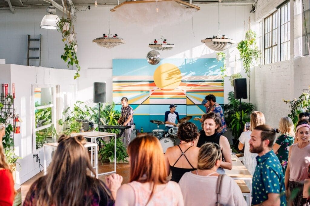 Industrial Event Space in Artist Warehouse 