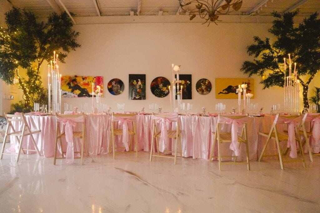 event at a Magical garden 