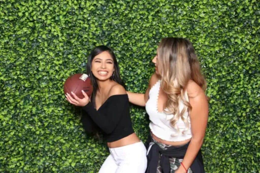 women with football at Resort Style Multi Use Event Space