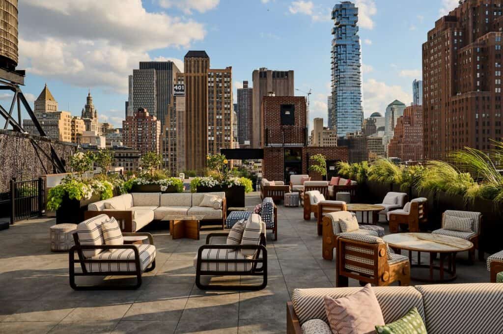 nyc event rooftop